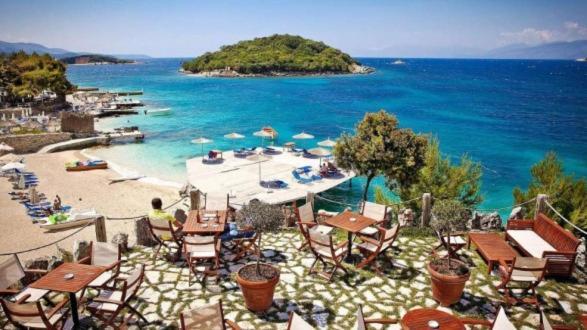 Angela Apartments Ksamil Bagian luar foto